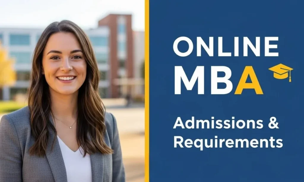Admissions and requirements for online MBA